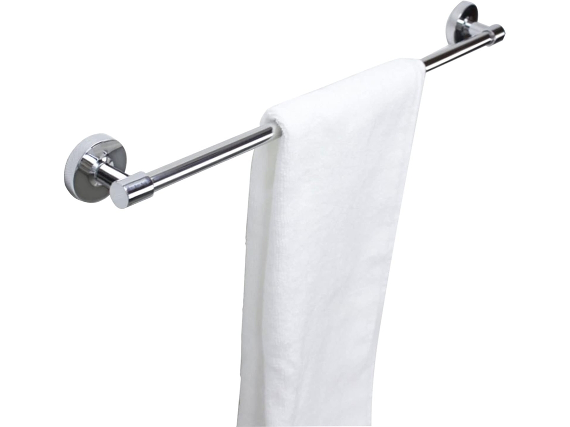 Barra De Toalha Redonda Em Aço Inoxidável 40a 120cm, Suporte De Parede Para Banheiro, Barra Única, Acabamento Polido
