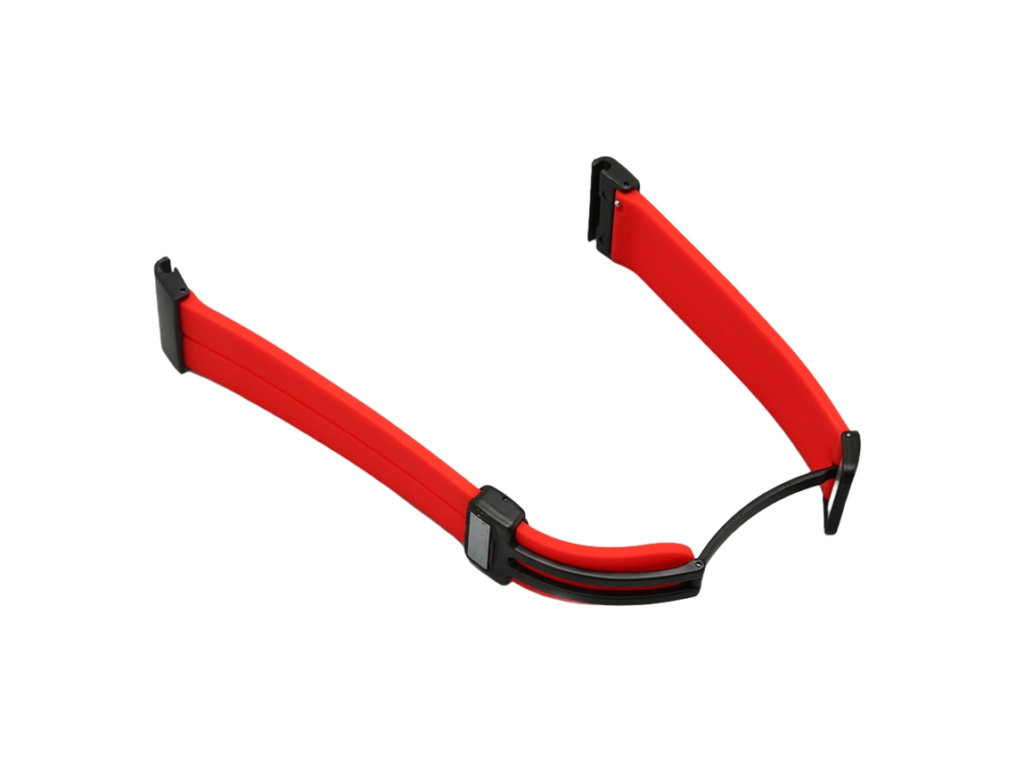 Pulseira Silicone Prova Dágua Para Fenix 7x/6x/5x 26mm Vermelha