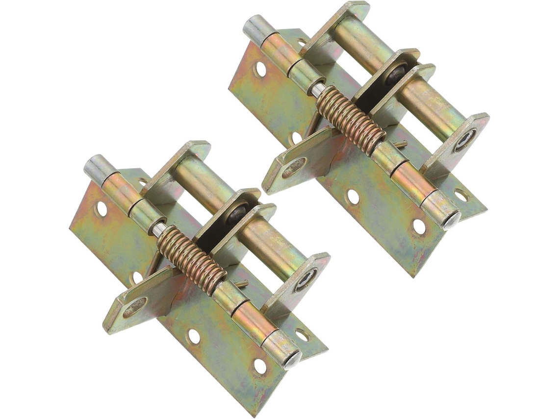 2 Dobradiças De Mola Para Armário, Dobradiças Automáticas Para Móveis De Guarda Roupa, Mola Amortecedora Oculta De Alta