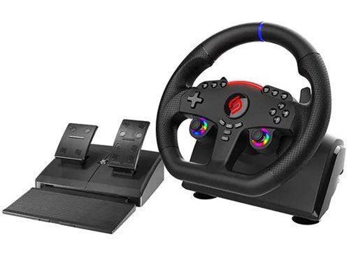 Volante + Pedais SUBSONIC 270 GT-5 (PS5/PC - Preto)