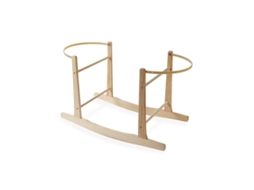 Pernas de Baloiço para Berço de Madeira Bege 60X30/33 5X70/83 5Cm MUEMUE