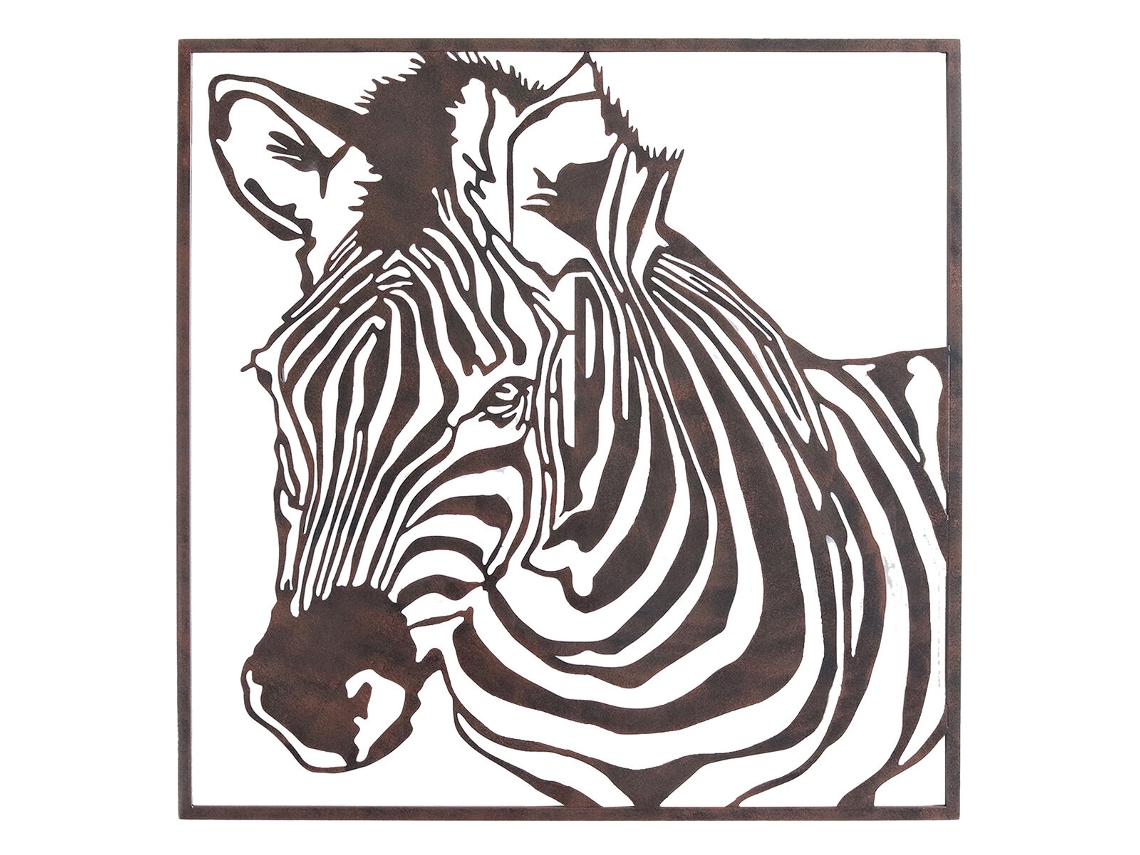 Decoração de Parede SIGNES GRIMALT Zebra 1x70x70 cm