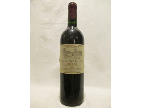 Vinho Tinto CHÂTEAU CLOS BELLEVUE 1999 (75 cl - 1 unidade)