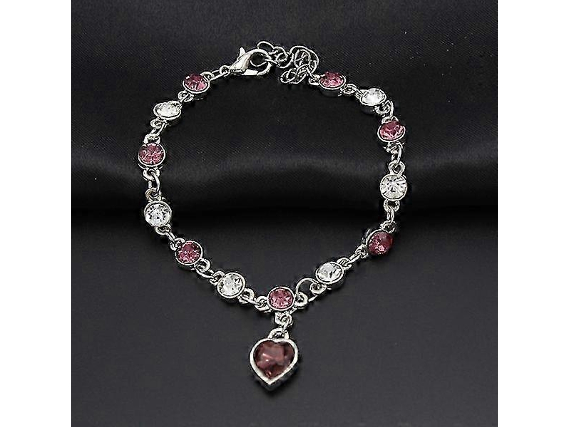 Nova Pulseira De Cristal Da Moda Vermelha Nostalgia88