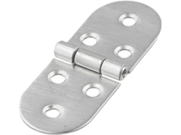 1 Peça De Dobradiças Para Mesa Dobrável Com Abertura 180° Em Aço Inoxidável