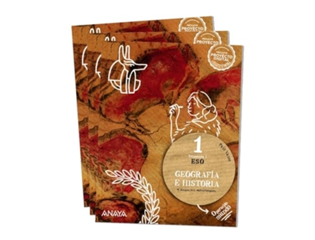 Livro Geografía E Historia 1. Da Editorial Anaya Haritza De Manuel Burgos Alonso, Mª Concepción Muñoz-delgado Y Mérida Et Al. (espanhol)