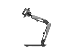 Suporte Para Celular E Tablet Nördic, Inclinável E Giratório 360 Graus, Base Pesada De Alta Qualidade, Preto.
