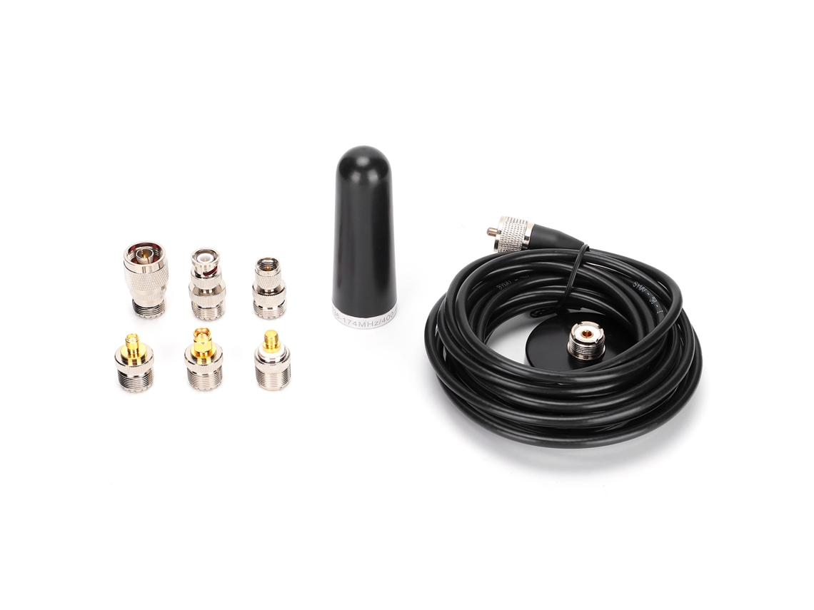 Mini antena automotiva de dupla frequência com adaptadores de cabo CHABERLU