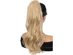 Coque de Cabelo, Aplique, Tiara Sintética, Cabelo Longo Cacheado com Presilha, Peruca com Rabo de Cavalo SFUSHOS