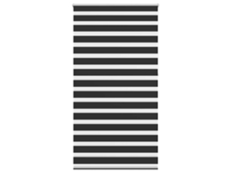 Zebra Blind,zebra Blinds Vidaxl Preto Poliéster (120 X 230 Cm)
