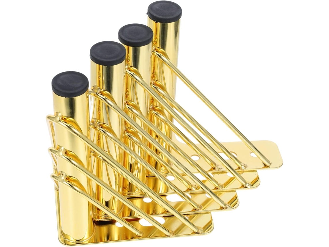 Osaladi Conjunto De 4 Pés Metal Resistentes Para Móveis, Armários, Sofás E Mesas De Centro Resistentes A Arranhões