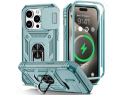 Capa Military Grade para iPhone 28 Verde