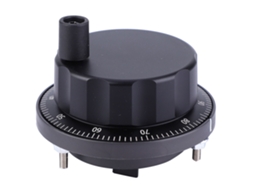 Volante De Mão Preto Metal Gerador De Pulso 5~26v Com Três Modos De Saída