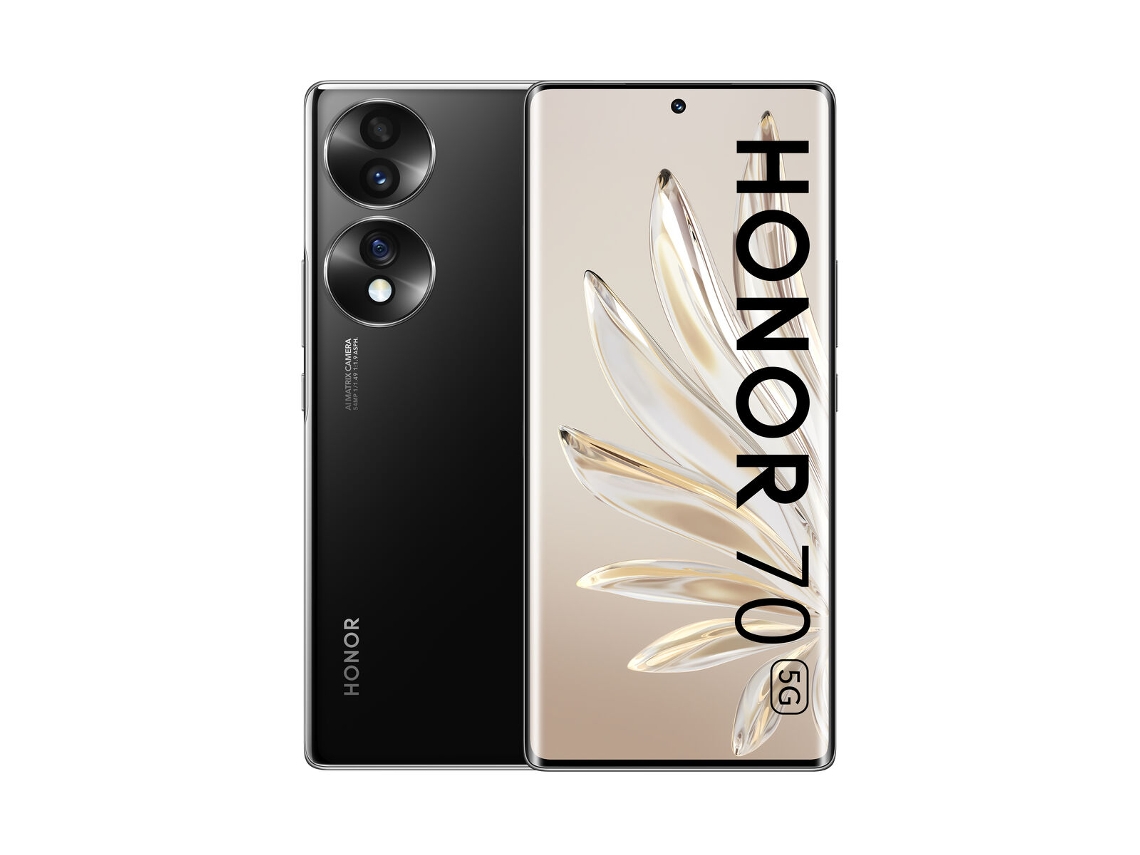 Smartphone HONOR 70 (6.67'' - 8 GB - 256 GB - Preto)