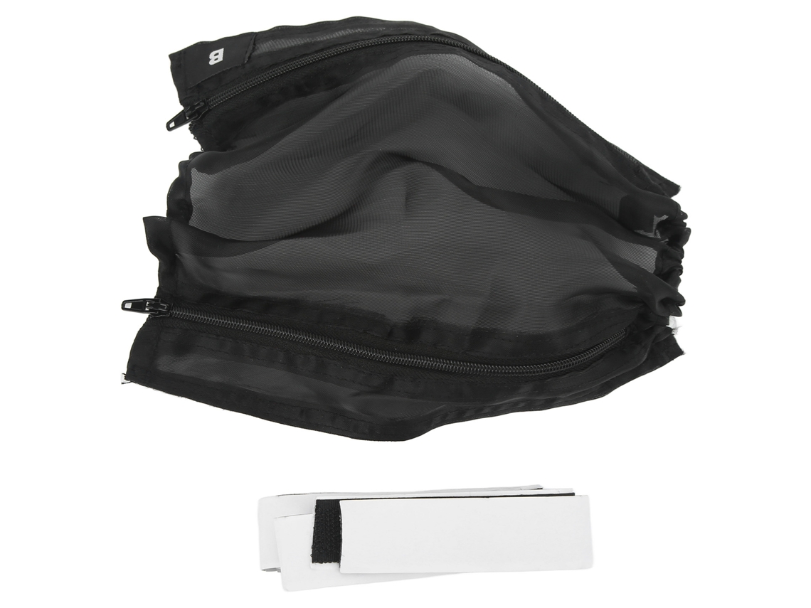 Mali capinha Anti poeira para Carro Rc Nylon Preta Chassis Traxxas e Revo Summit 1/10 Acessórios