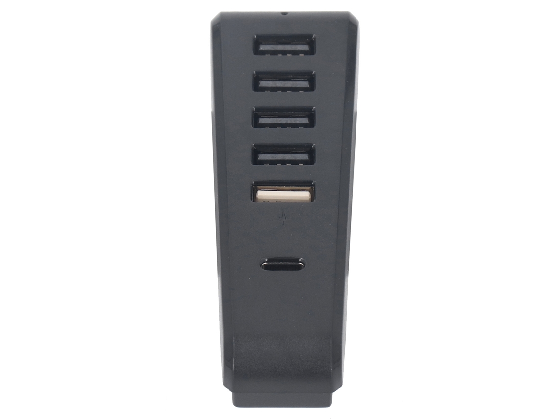 Mali hub Usb 2.0 Splitter 6 Portas para Ps5 Slim Transferência Rápida Compatível com Dispositivos Usb