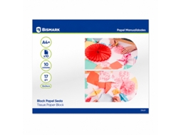 Bloco De Papel Seda A4+ Bismark 334276 Multicores