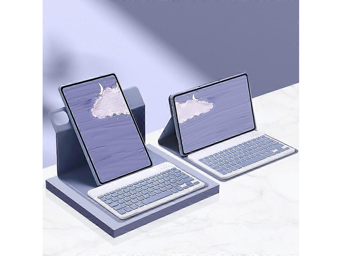 Capa De Couro Com Teclado Destacável Para Tablet Xiaomi Pad 6 Max De 14 Polegadas (2023).