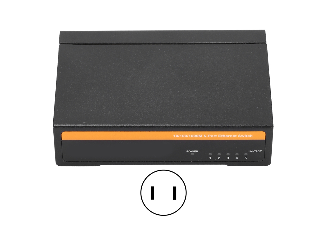 Switch Ethernet Tbcs5005e 5 Portas 1000m Auto Adaptativo Splitter Acessórios de Computador Desktop