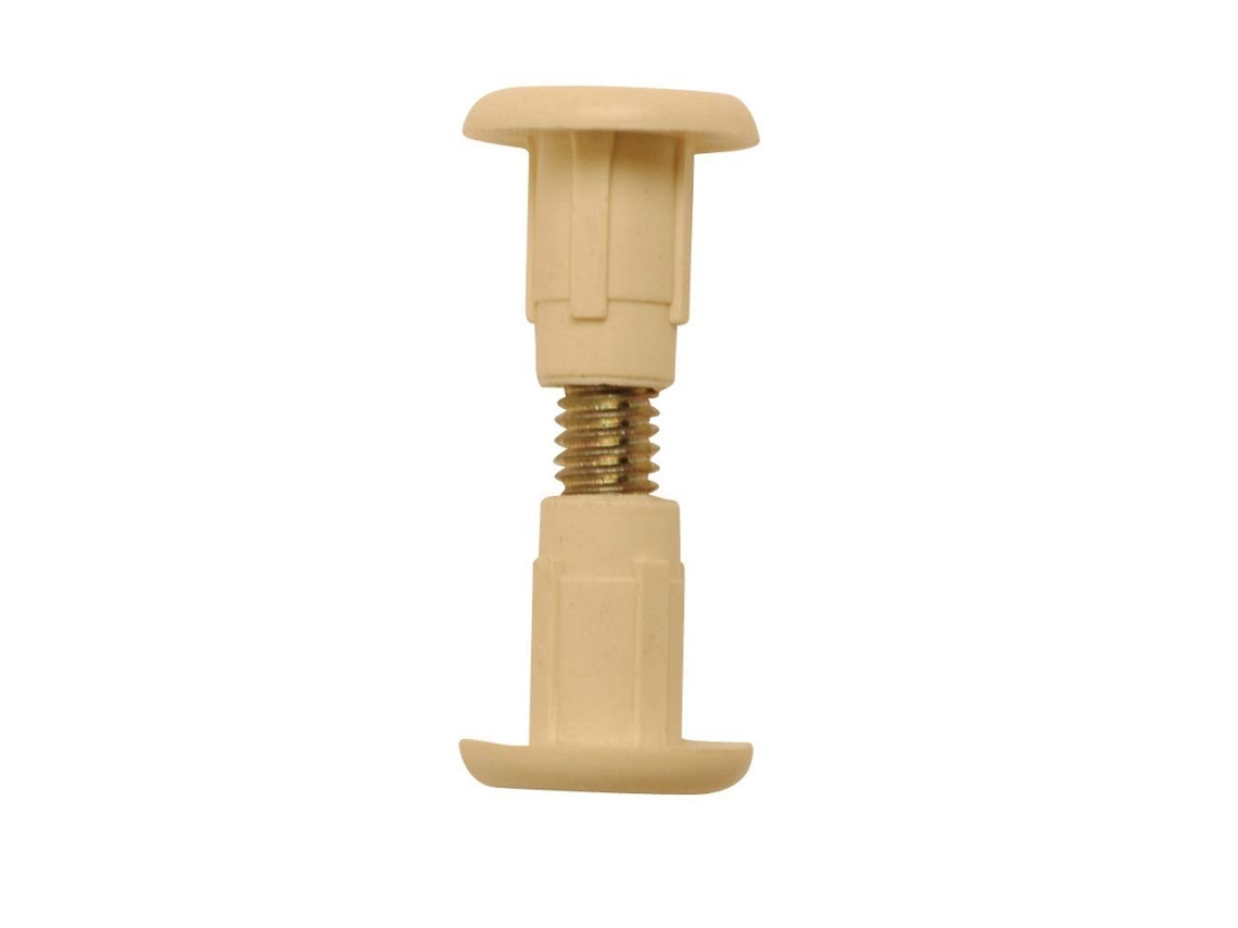 Pacote Com 100 Parafusos Autoatarraxantes (10 Unidades Cada) Para Móveis E Bancadas, Bege, 34 X 46 Mm
