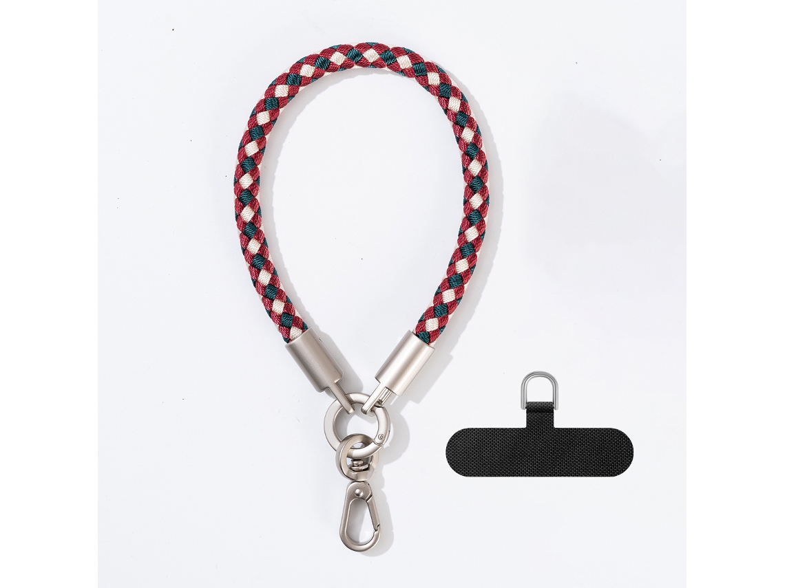 Pulseira Trançada Com Escamas De Dragão Qu-dragon Scale, Anti-perda, Anti-queda, Cordão Para Celular Com Câmera, Usb, Nylon, Pingente Para Celular