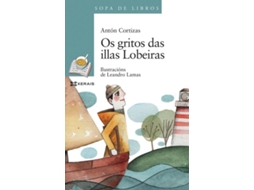 Livro Os gritos das illas Lobeiras de Antón Cortizas