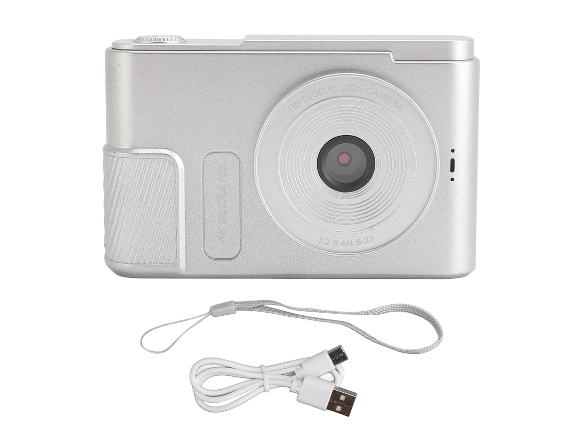 Câmera Digital Compacta Portátil 4k Ideal Para Estudantes E Gravação De Vlogs