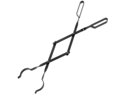 Pinça Para Lareira, Pinça Para Lenha, Dobrável Em Aço, Para Casa, Hotel, Bar, Cozinha Interna E Externa, Camping