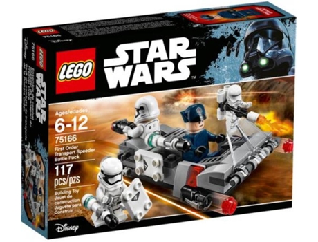 Star Wars:  Speeder de Transporte da Primeira Ordem - 75166 (Idade mínima: 6 - 117 Peças)