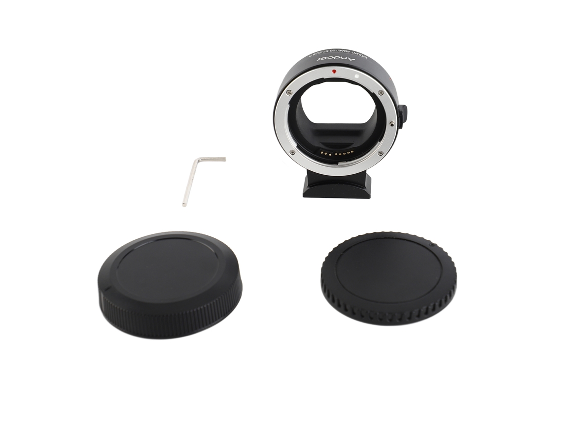 Adaptador De Montagem De Lente Commlite Cm-ef-eos R Com Autofoco Para Câmeras Canon Rf-mount, Anel De 1/4 Polegada