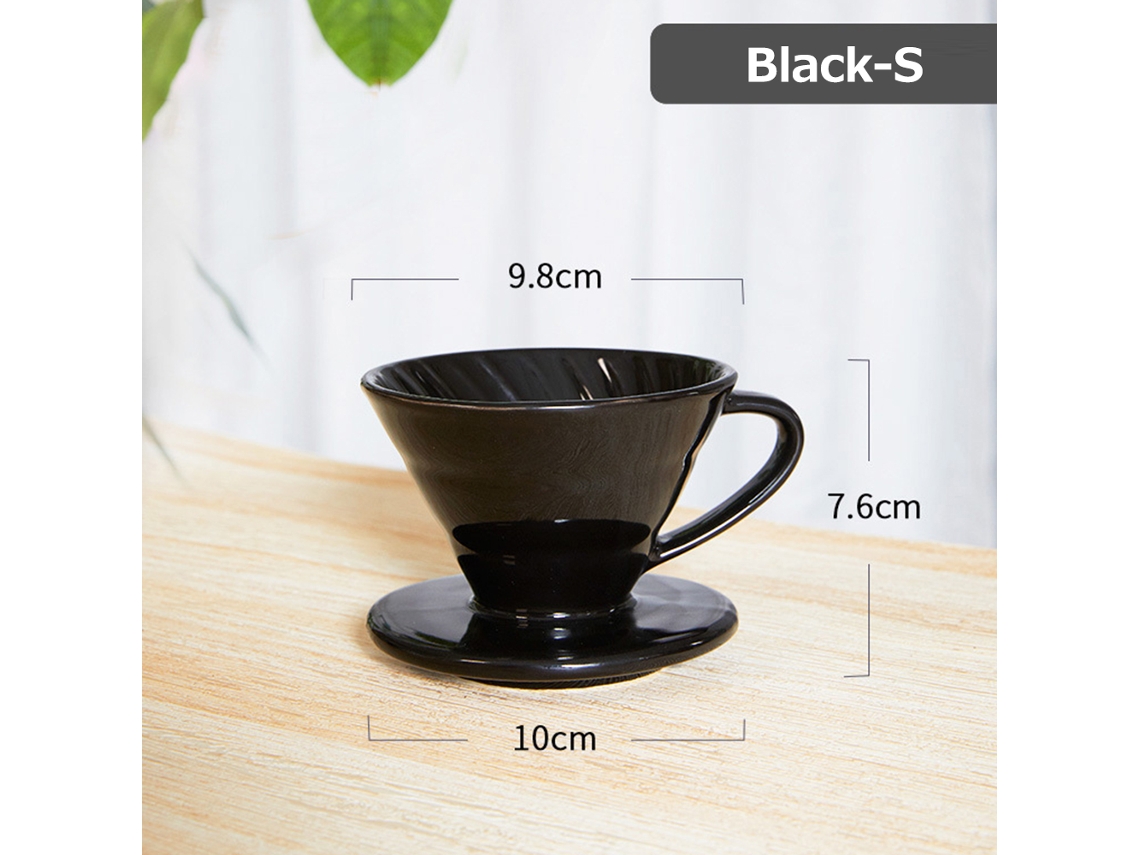 Copo Filtro Café Cônico V60 Cerâmica Infusão Manual