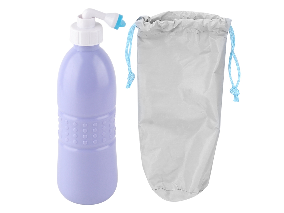 Spray bidê portátil 620ml handheld higiene íntima banheiro casa viagem ABS | S/MARCA