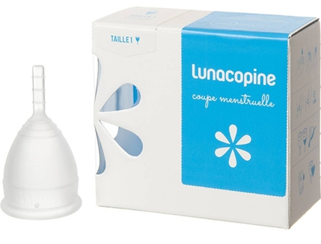 Copos Menstruais LUNACOPINE Incolor Tamanho 1(1 Unidade)