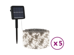 5 Lâmpadas de Plástico Solar Brancas* ZYBLSSBB