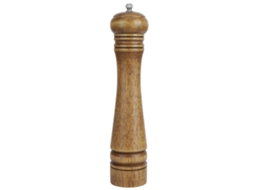 Ronjoe-moedor De Pimenta Manual De Pau De Rosa Com Núcleo Cerâmico Ajustável 10 Polegadas