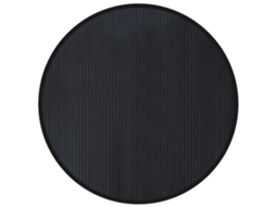Tapete Vidaxl Preto Bambu