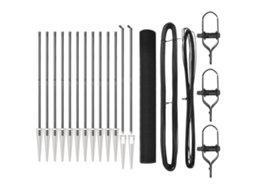 Conjunto 1 Painéis De Cerca Vidaxl Cinzento Aço (25 X 1,2 M)