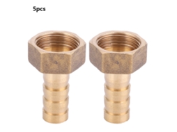 Laxiscreed Conector De Jogo De Latão 10mm Com Rosca Fêmea Bsp Para Mangueiras