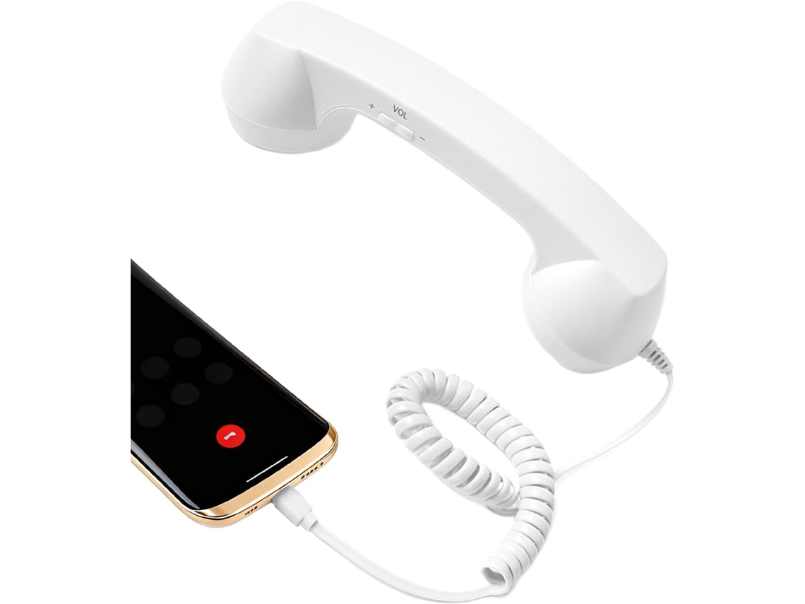 Kit De Acessórios Para Celular Retrô Clássico Com Entrada Tipo-c