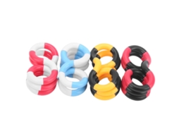 Mali brinquedo de Enrolar Tangles para Aliviar Estresse e Ansiedade 4pcs para Crianças Acima de 3 Anos