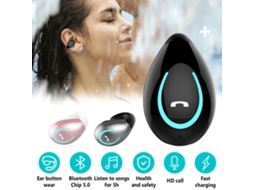 Auriculares Bluetooth True Wireless Wireless Bluetooth 5.0 Earpiece Semi Open Back Trucker Ear Clip Earbud