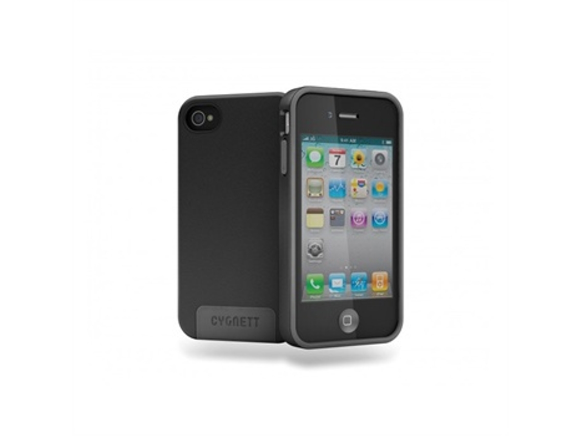 Capa CYGNETT Apollo p/ iPhone 4/4S Preto/Cinzento