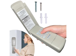 Lurelia Comando Garagem Teclado Para Abridor Universal De Porta De Garagem, Sistema De Entrada Sem Chave Sem Fios Para Abridores Wellngs