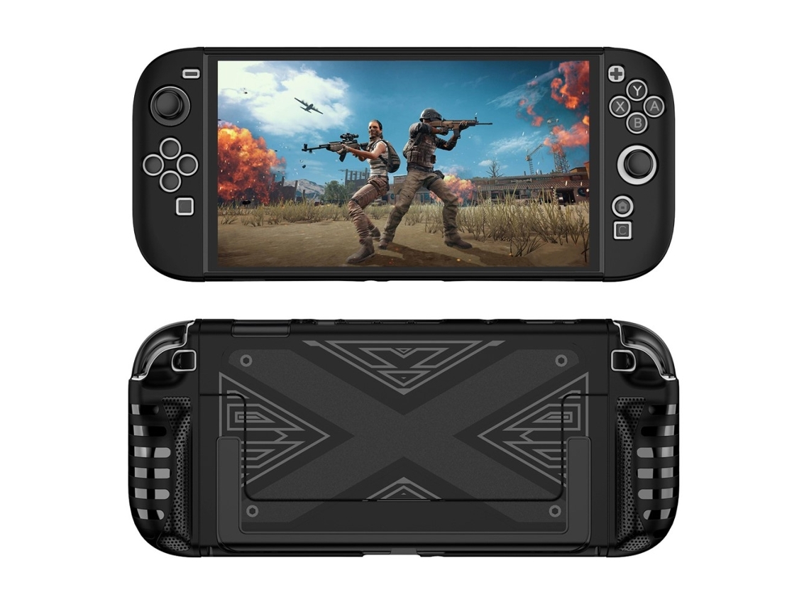 Capa para Nintendo Switch 2 com Suporte Híbrida Preta BRILVIBERA