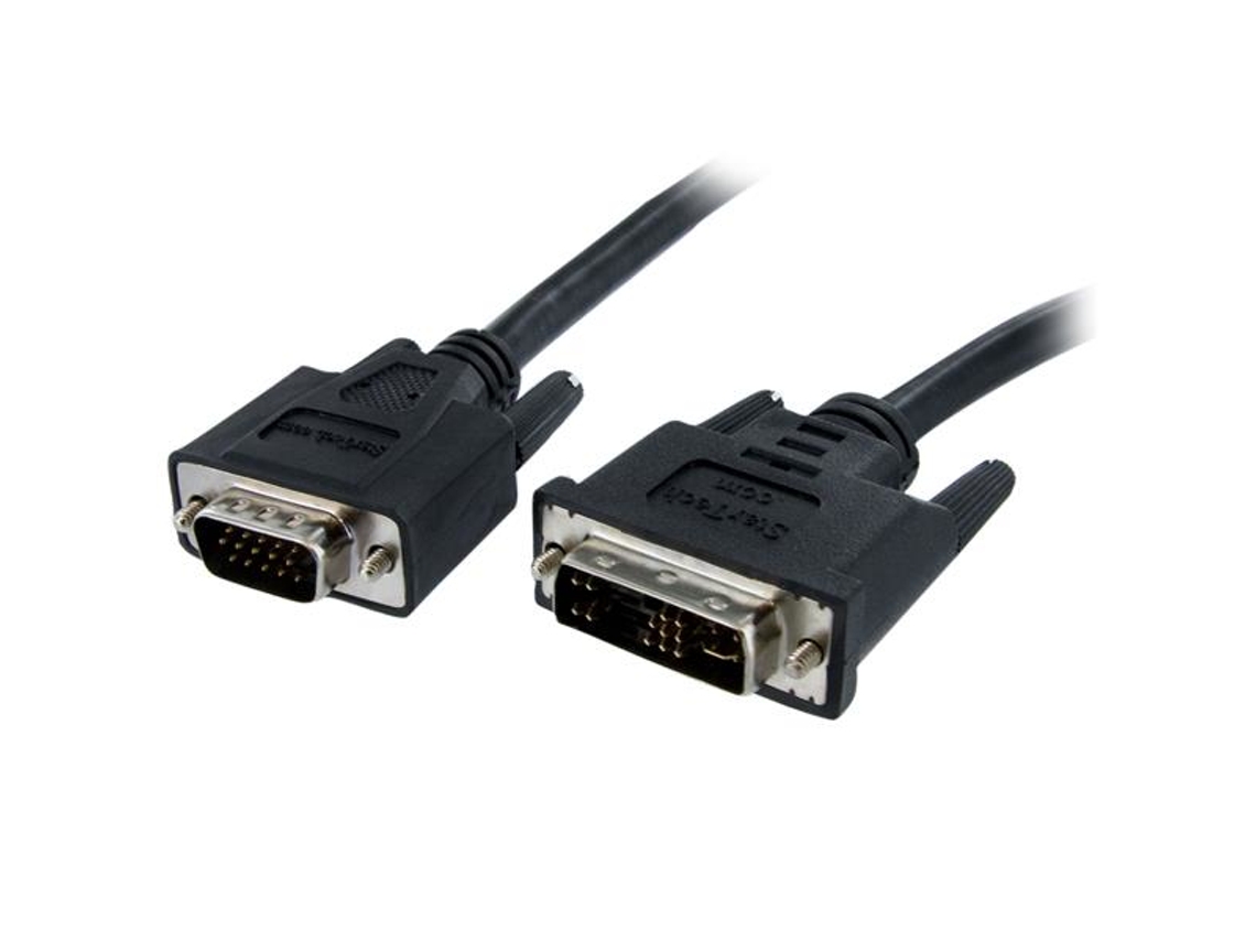 Cabo de Vídeo Adaptador StarTech.com DVIVGAMM3M 3m DVI-A VGA