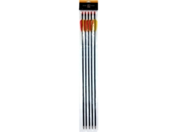 28’ Fibreglass Arrows Set Of 5 Poe Lang (d 055 B3)