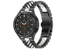 Pulseira De Relógio De Aço Inoxidável De 20 Mm Com Cinco Elos
