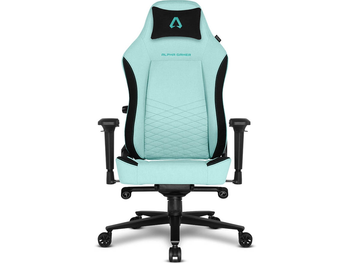 Cadeira Gaming ALPHA GAMER Alegra Fabric V2 (Verde)