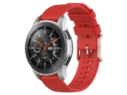 Pulseira Com Textura De Bolinhas De 22 Mm Para Samsung Galaxy Watch3 45mm / Galaxy Watch 46mm (rosa Claro)