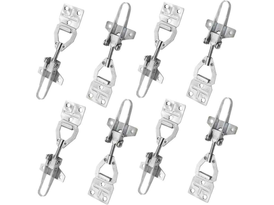 Conjunto De 8 Fivelas Para Colmeia Favomoto, Travas De Segurança Para Conexão Estável, Fixadores Duráveis Para Caixas De